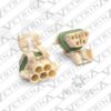 KIT MP150 5 vias (Conector + Trava + Selos + Terminais)