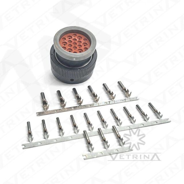 KIT DEUTSCH HD/HDP 19 vias (Conector + Terminais)