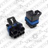 KIT MP150/480 7 vias (Conector + Trava + Selos + Terminais)
