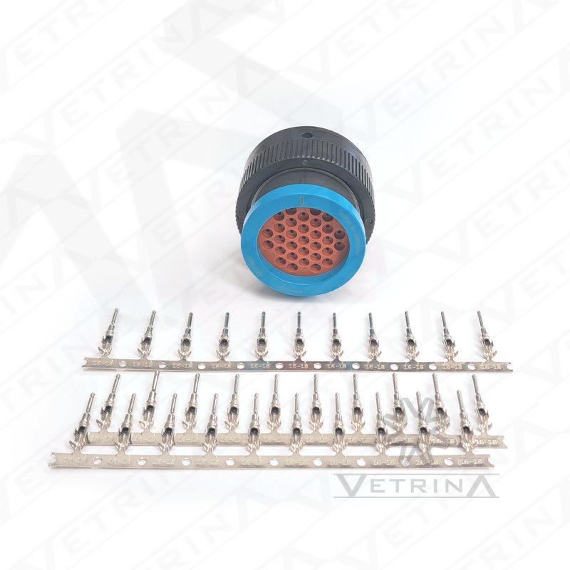 KIT HDP 31 vias (Conector + Terminais)