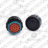 KIT AHDP 23 vias (Conector + Terminais)