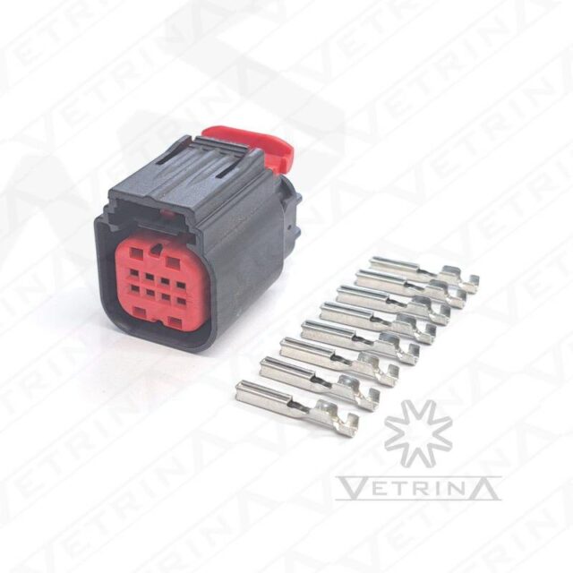 KIT CONECTOR GET.64 8 Vias + terminais