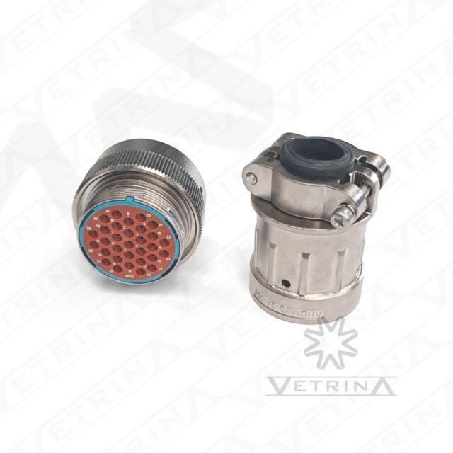 Conector AMPHENOL com BACKSHELL