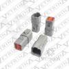 KIT DT04-06P (Conector + Trava + Terminais)