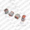 KIT DT06-08S (Conector + Trava + Terminais)