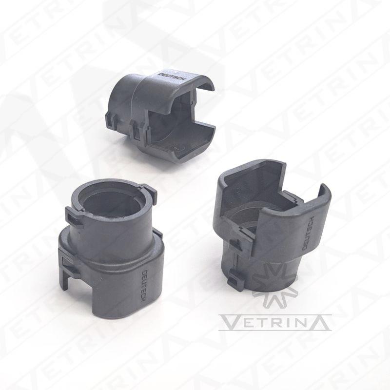 Backshell DEUTSCH reto para conector DTP06-4S
