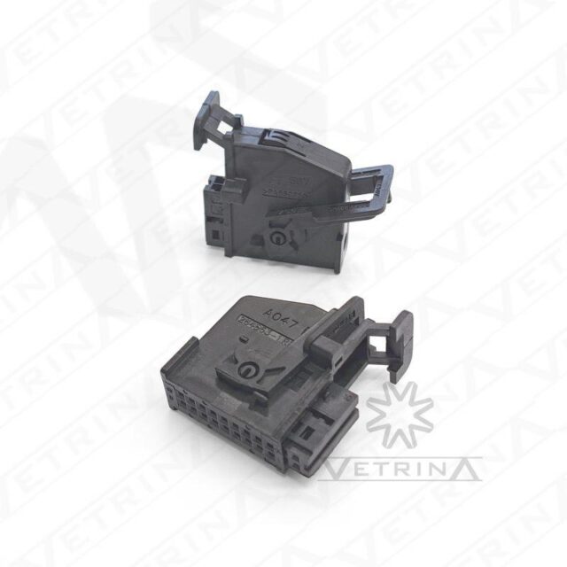 Conector MQS 18 vias preto