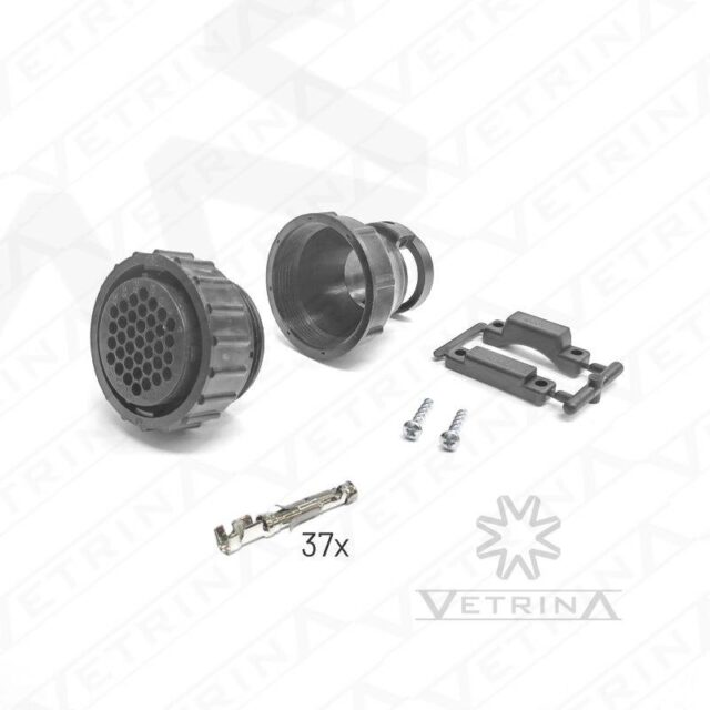 KIT CPC 37 VIAS - Conector + Prensa Cabo + Terminais
